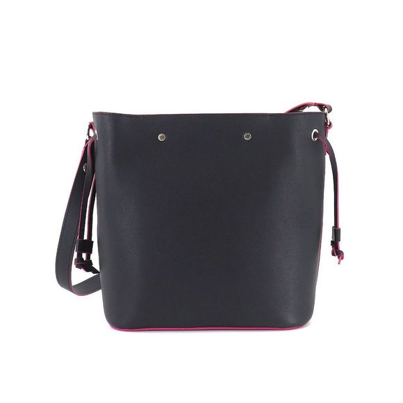 Louis Vuitton Lock Me Bucket Shoulder Bag Leather Noir - Picture 2 of 8